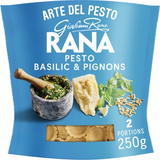 Pâtes fraîches Ravioli Pesto Basilic et Pignons RANA