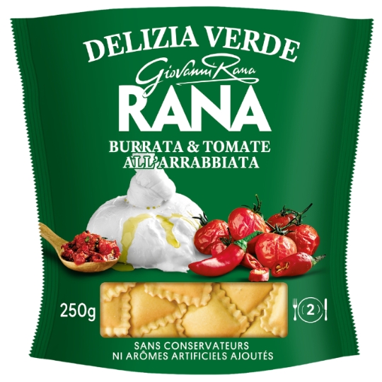 Pâtes Fraîches Ravioli Burrata et Tomates All'Arrabbiata RANA
