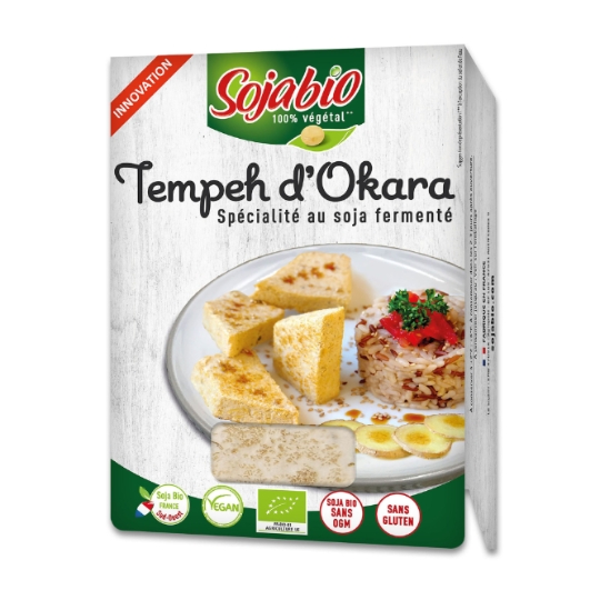Spécialité  au soja fermentée Bio Tempeh d'Okara  SOJABIO