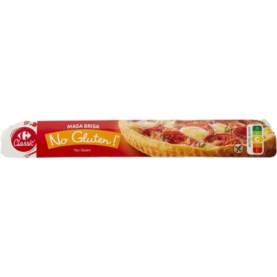 Pâte brisée sans gluten CARREFOUR NO GLUTEN !