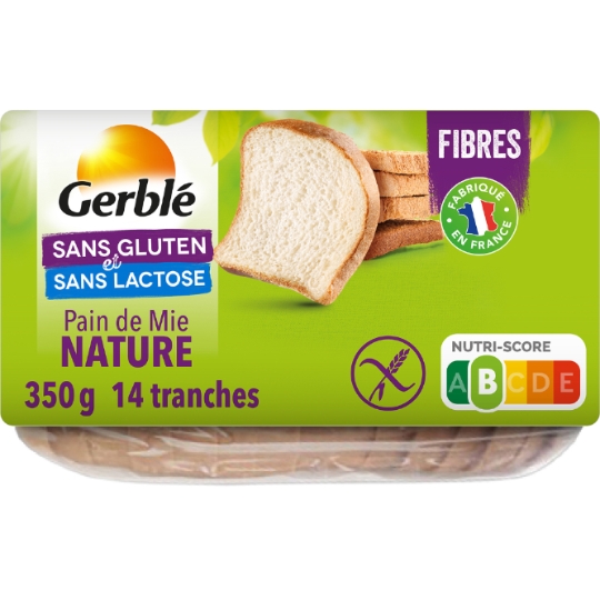 Pain de mie sans gluten GERBLE
