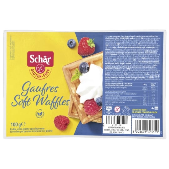 Gaufres s/gluten SCHAR