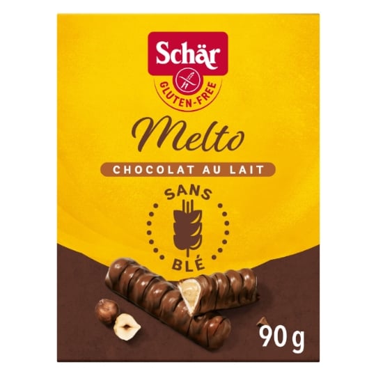 Barres chocolatées sans gluten SCHAR