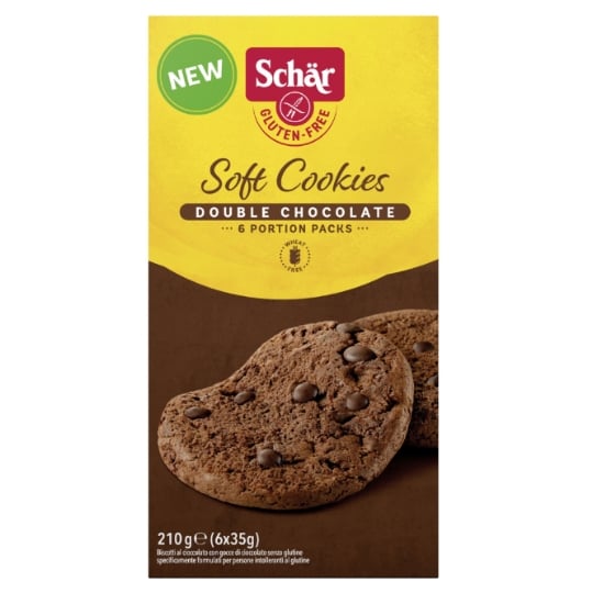 Biscuits cookies double choco Sans Gluten SCHAR