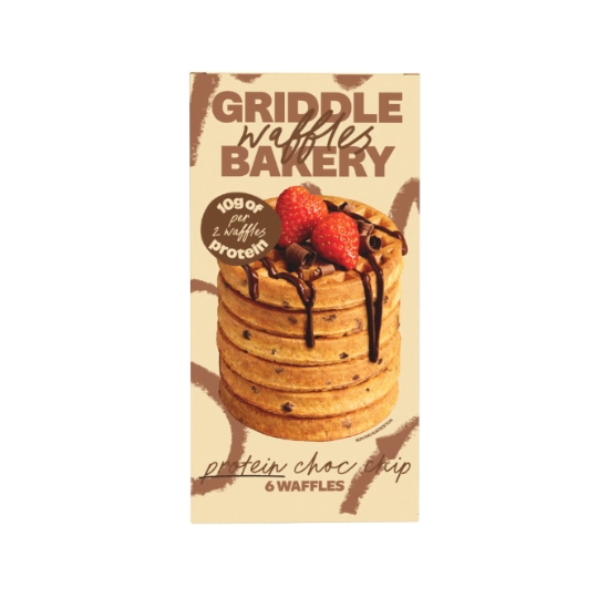 Gaufres au Blé Complet Saveur Proteine Chocolat GRIDDLE