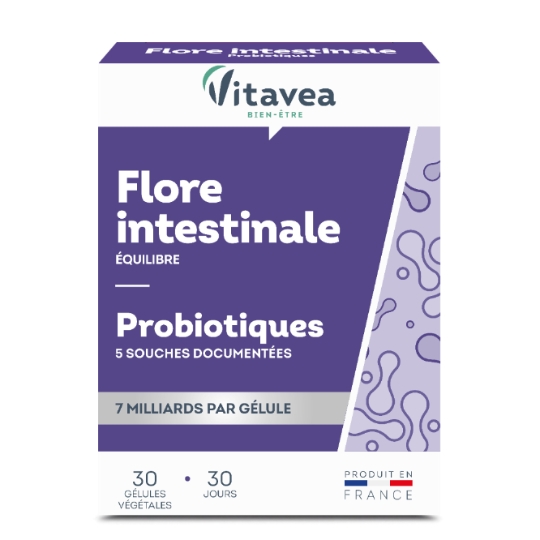 Complément alimentaire flore intestinale VITAVEA