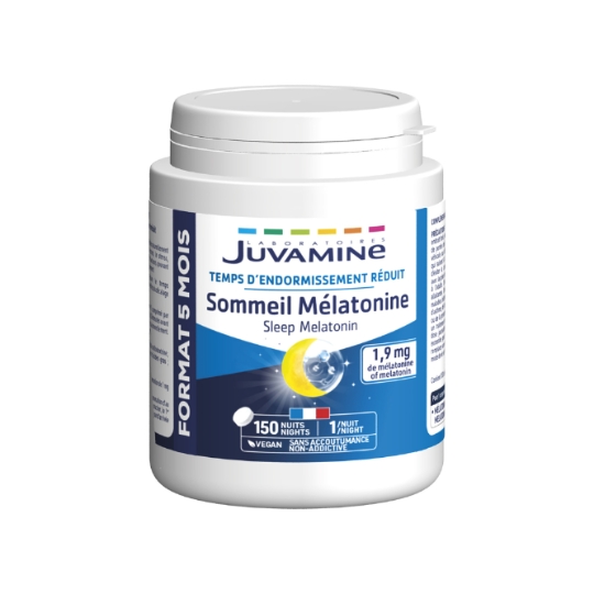 Complément alimentaire Sommeil Mélatonine JUVAMINE