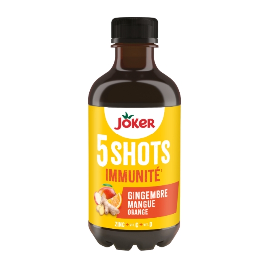 Boisson Shot Immunité Gingembre Mangue Orange JOKER