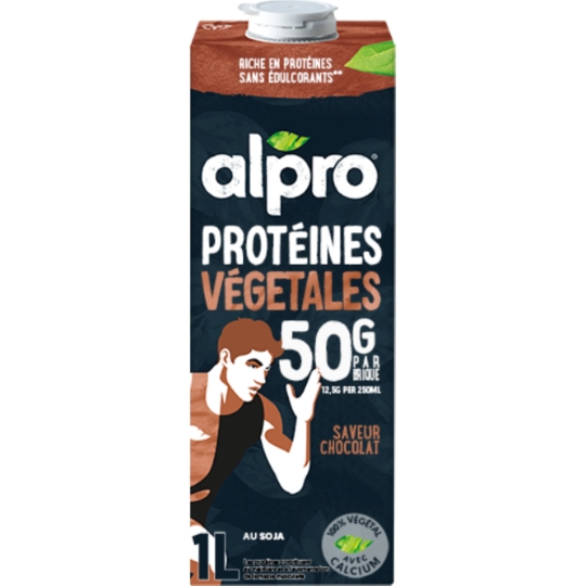 Boisson Végétale Soja Protéinée Saveur Chocolat ALPRO