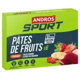 Pâtes de Fruits Fraise Banane aux Extraits de Guarana 51 mg de Caféine ANDROS SPORT