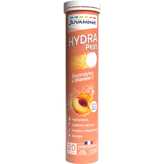 Complément Alimentaire Hydra Peps Electrolytes & Vitamine C JUVAMINE