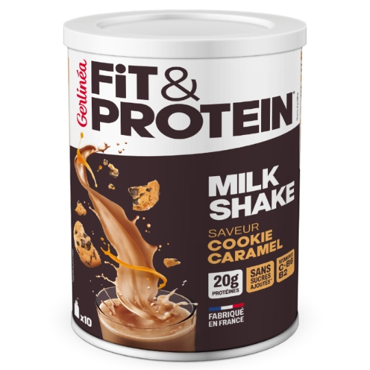 Boisson en Poudre Fit et Protein Saveur Cookie Caramel GERLINEA