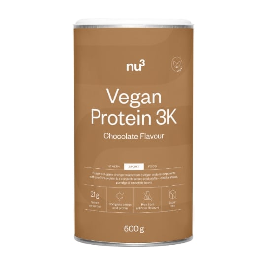 Protéine en poudre végétale au chocolat NU3