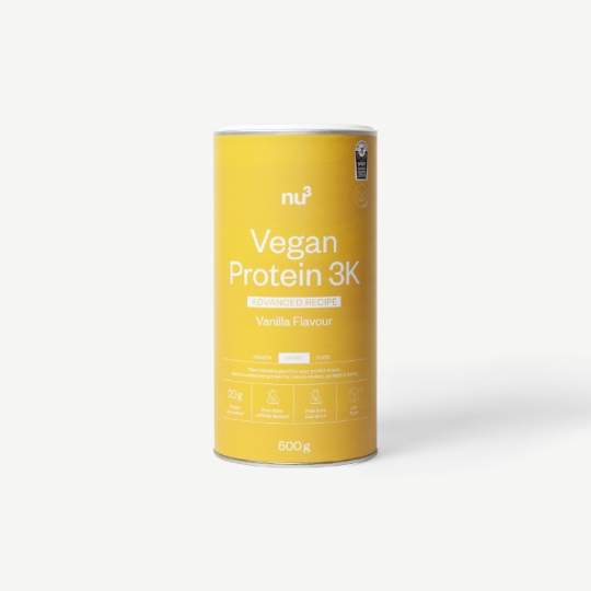 Protéine en poudre végétale à la vanille NU3