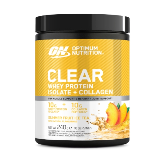 Protéine en Poudre Clear Whey Isolate + Collagen Summer Fruit Ice Tea OPTIMUM NUTRITION OPTIMUM NUTRITION