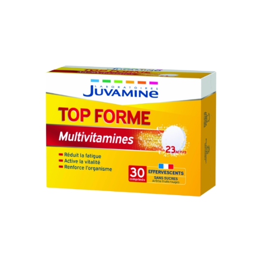Complément alimentaire tope forme , multivitaminés LABORATOIRES JUVAMINE