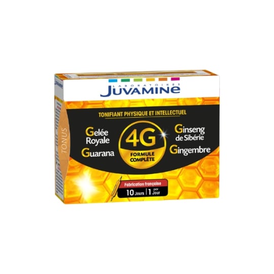 Complément alimentaire  tonifiant physique et intellectuel 4G LABORATOIRES JUVAMINE