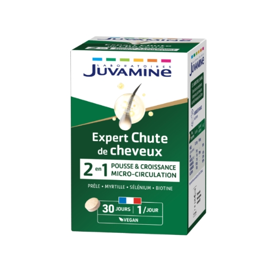 Complément alimentaire chute de cheveux JUVAMINE
