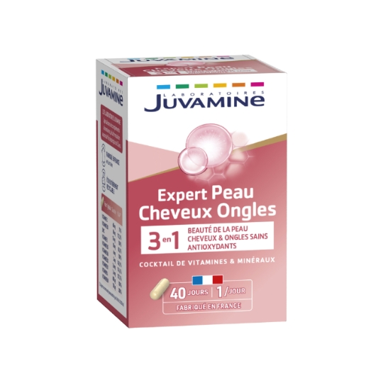 Gélules peau cheveux ongles JUVAMINE