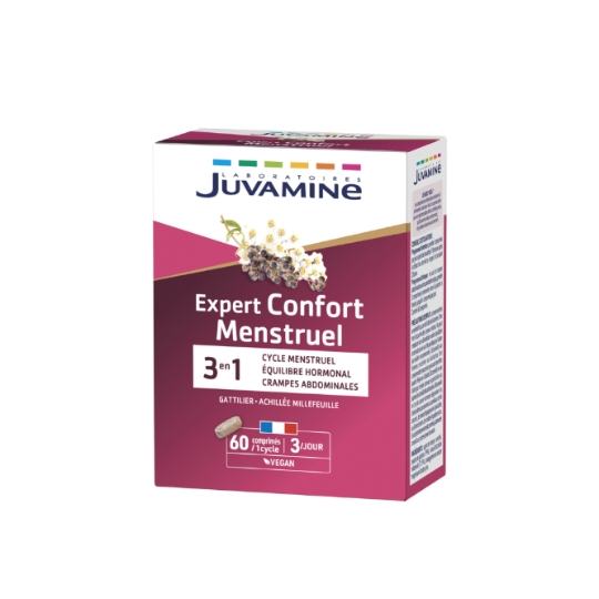 Complément alimentaire Expert Confort Menstruel 3en1 JUVAMINE