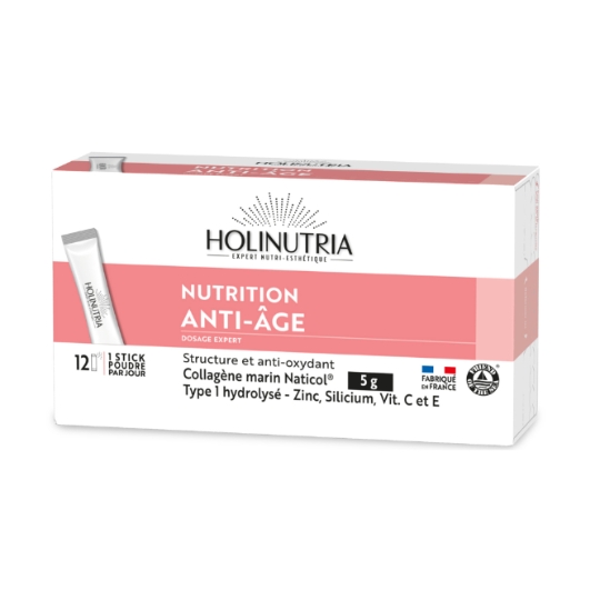 Complément Alimentaire de Nutrition Anti-Äge Collagène Marin 5g HOLINUTRIA