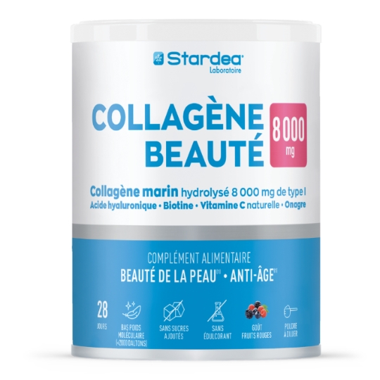 Collagène Poudre Gout Fruits Rouge STARDEA