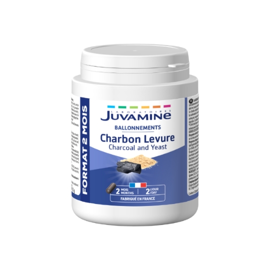 Complément alimentaire Charbon+ Levure JUVAMINE