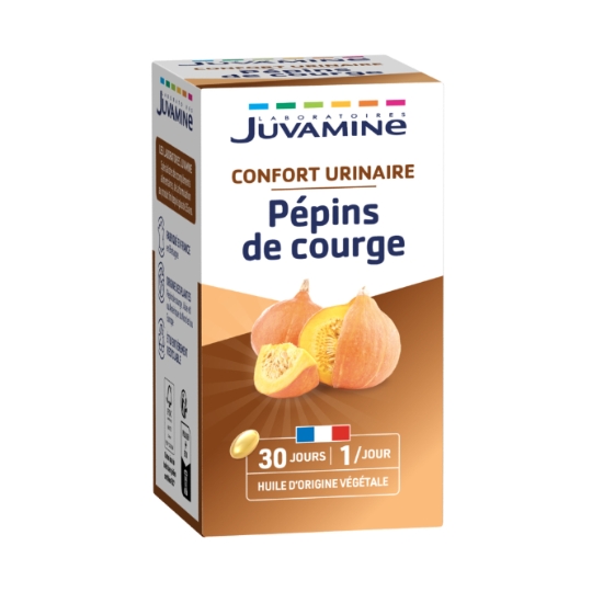 Complément alimentaire  Confort Urinaire Pépins de Courge JUVAMINE