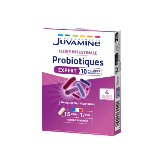 probiotiques 4 souches, digestion JUVAMINE