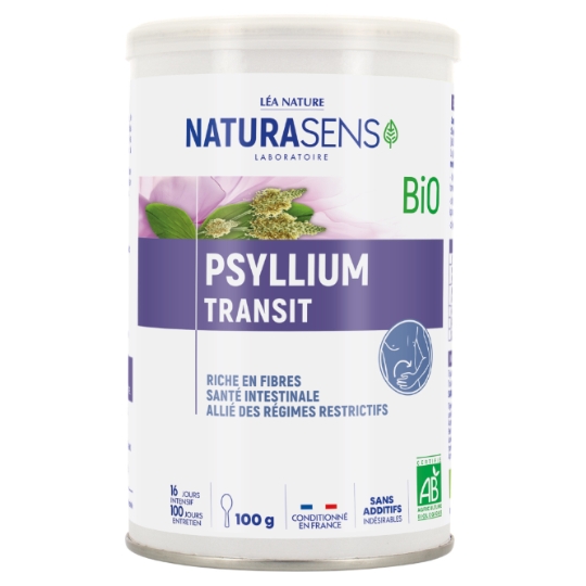 Complément Alimentaire Psyllium Transit Bio NATURASENS