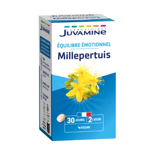 Complément Alimentaire d'Equilibre Emotionnel Millepertuis 30 Jours JUVAMINE