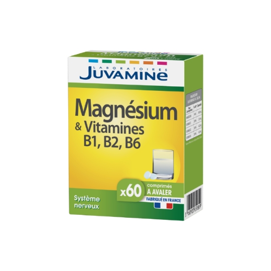 Vitamines magnésium et vitamines JUVAMINE