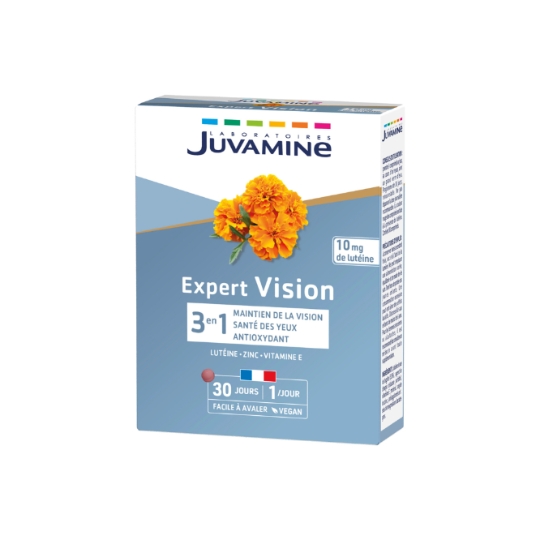 Complément alimentaire Maintien de la Vision Santé des Yeux Antioxydant Expert Vision JUVAMINE