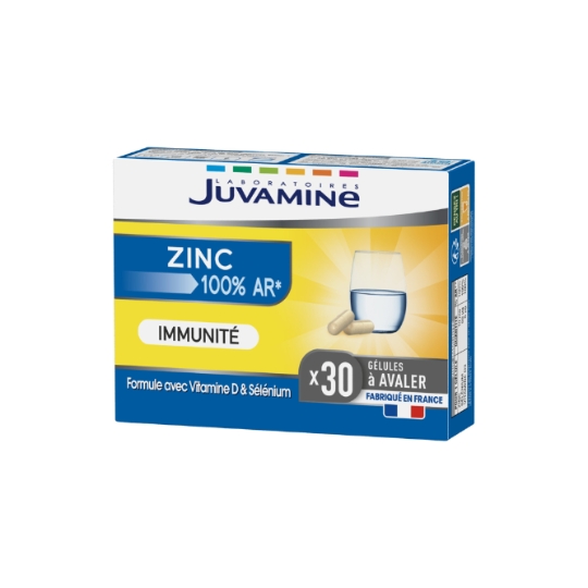 Gélule  zinc immunité JUVAMINE