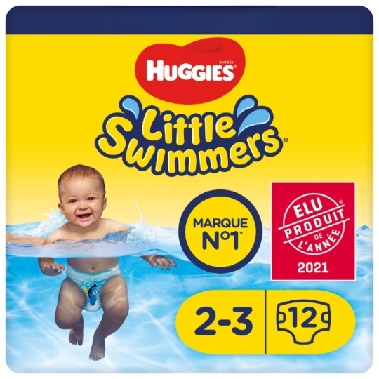 Couches-Culottes Taille 2-3 3-8kg Bain Little Swimmers HUGGIES
