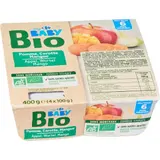 Compote bébé dès 6 mois Pomme Carotte Mangue Bio CARREFOUR BABY BIO