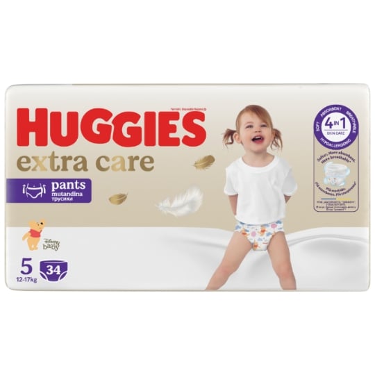 Couches-Culottes Taille 5 12-17kg Extra Care Pants HUGGIES