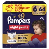 Couches-Culottes 13-19kg Taille 6 Night Pants PAMPERS