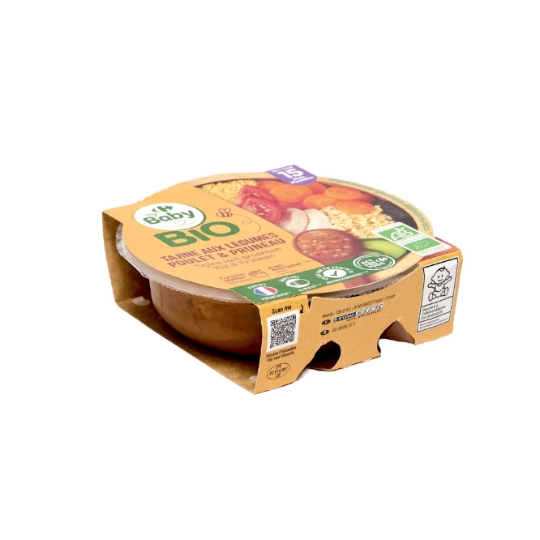 Tajine bio, aux légumes et avec morceaux CARREFOUR