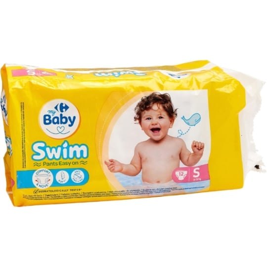 Couches-Culottes Taille S 9-15kg Bain CARREFOUR BABY