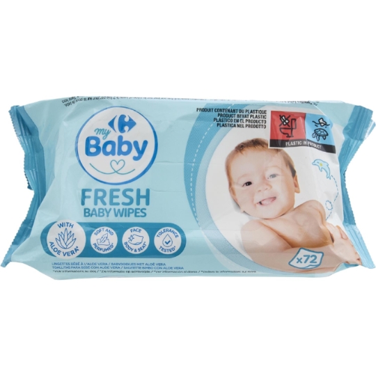 Lingettes bébé CARREFOUR