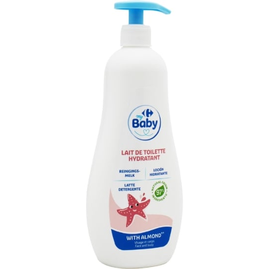 Lait de toilette bébé hydratant CARREFOUR BABY