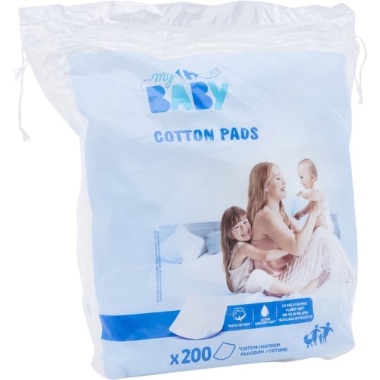 Cotons Maxi Carrés Bébé Change Et Toilette CARREFOUR BABY