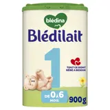 Lait bébé en poudre 1er âge Dès La Naissance Blédilait BLEDINA