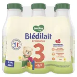 Lait bébé liquide 3ème âge Dès 12 Mois Croissance Blédilait BLEDINA