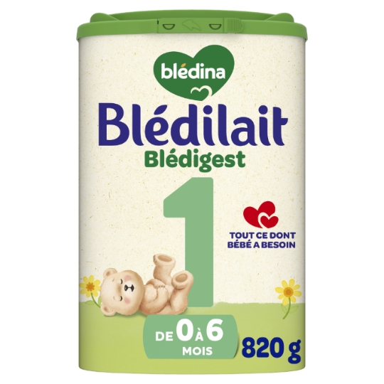 Lait bébé en poudre 1er âge Dès La Naissance Blédilait Blédigest BLEDINA