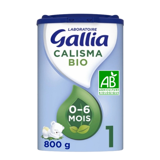 Lait bébé en poudre 1er âge Dès La Naissance Bio Calisma GALLIA