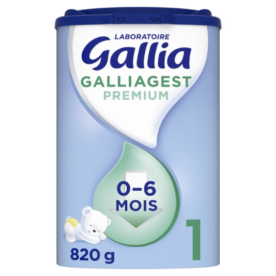 Lait bébé en poudre 1er âge Dès La Naissance Galliagest Premium GALLIA
