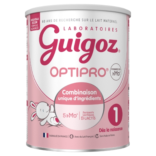 Lait bébé en poudre 1er âge Dès La Naissance Optipro GUIGOZ