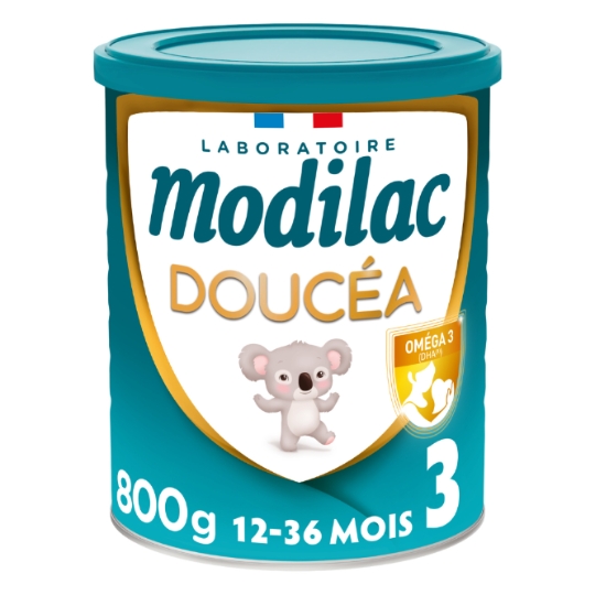 Lait bébé en poudre 3ème âge Dès 12 Mois Doucéa+ Croissance MODILAC